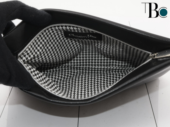 New Christian Dior leather pouch