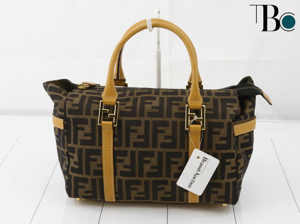 Preowned Vintage Fendi boston Bag