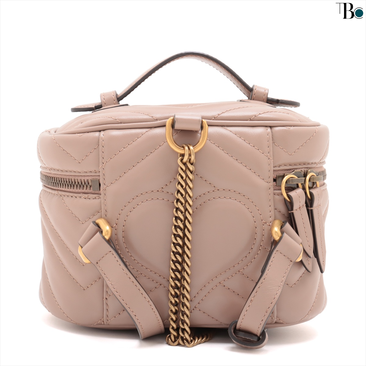 Preowned Gucci Marmont Leather Vanity Backpack