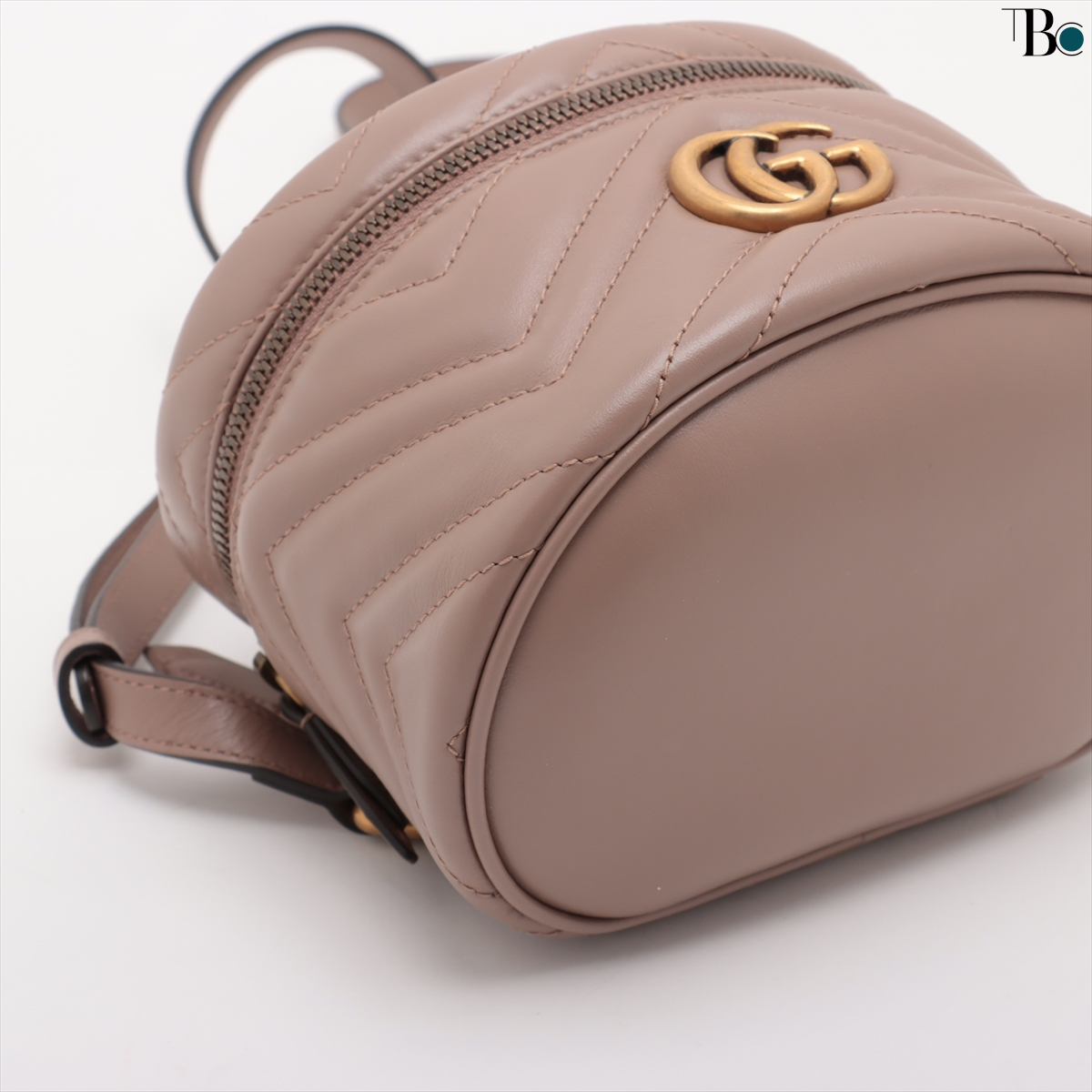 Preowned Gucci Marmont Leather Vanity Backpack