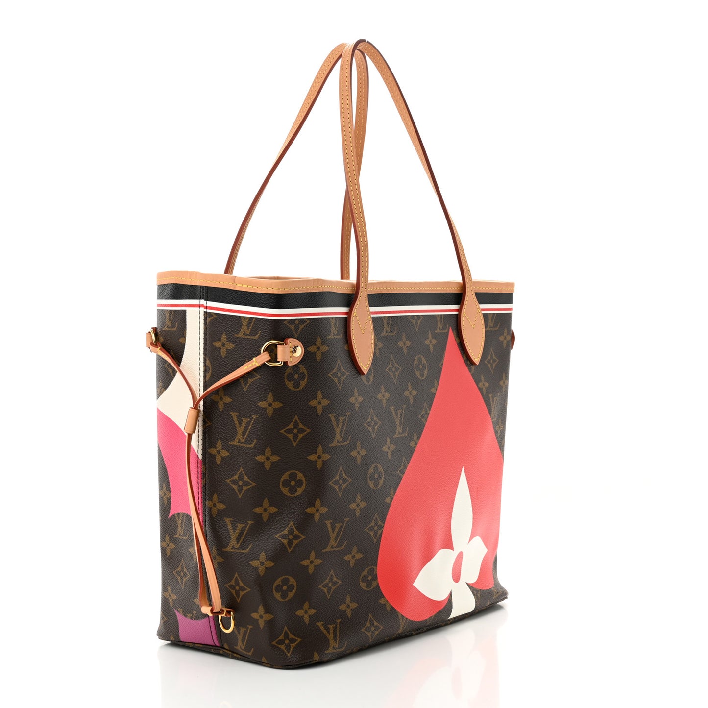 Preowned Louis Vuitton Limited Edition Game On Neverful MM Tote with Pouch