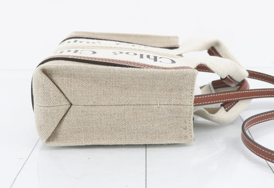 Brand New Chloe Woody Mini Tote 2Way