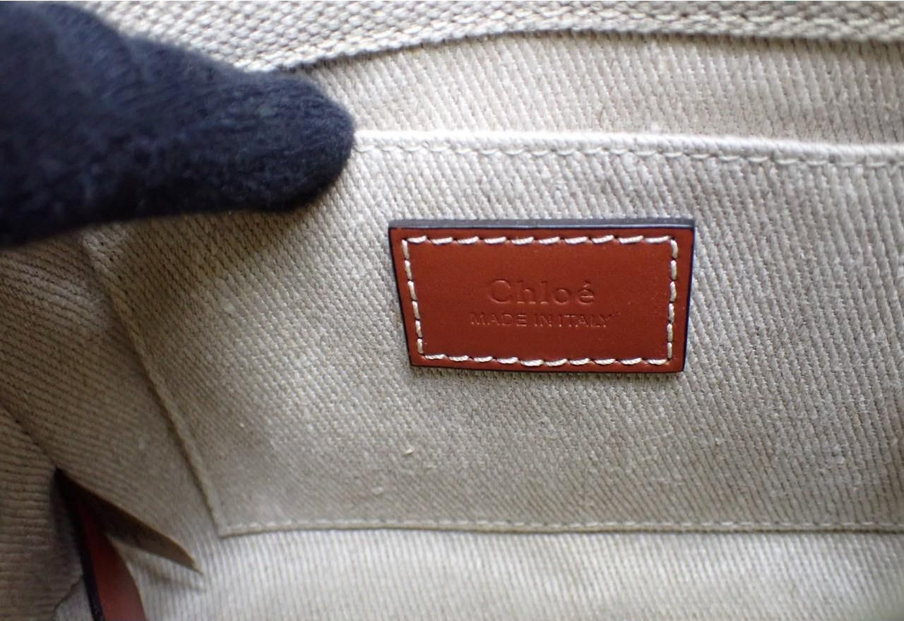 Brand New Chloe Woody Mini Tote 2Way