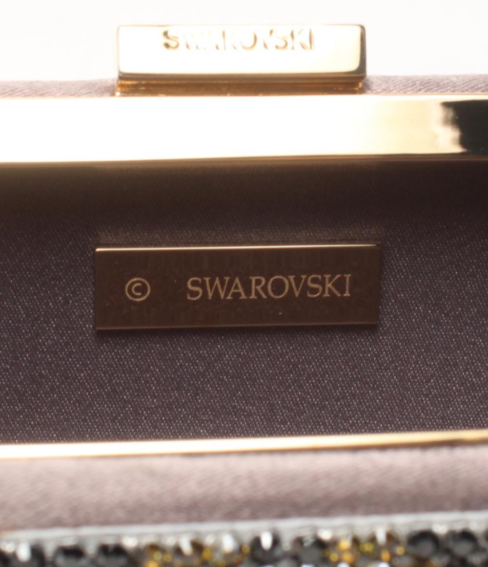 SWAROVSKI Crystal RARE Power Snake Clutch with gold accents and chain