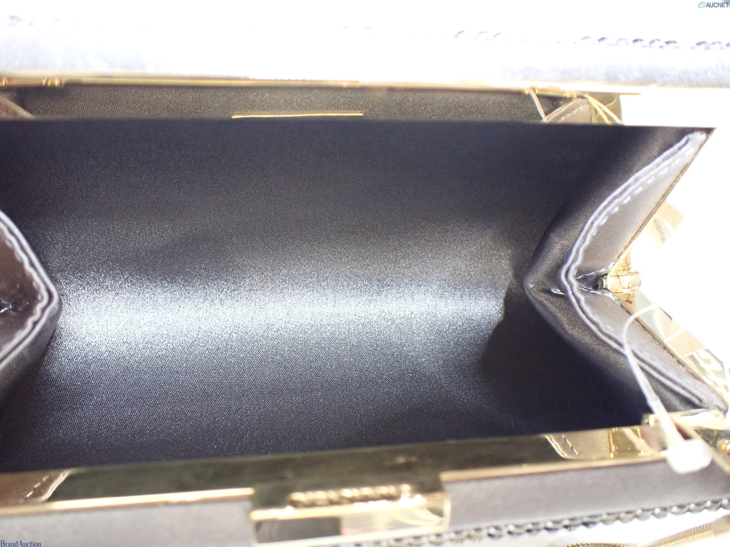 SWAROVSKI Crystal RARE Power Snake Clutch with gold accents and chain