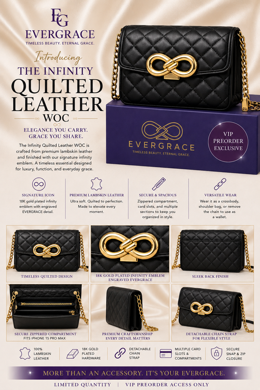 Infinity Quilted Leather WOC