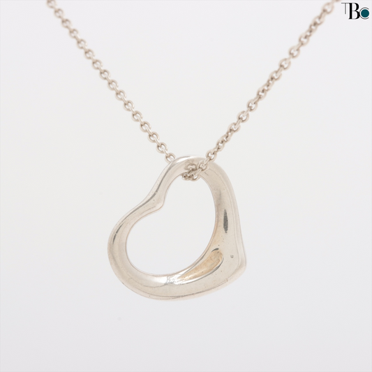 Tiffany Heart Silver Necklace