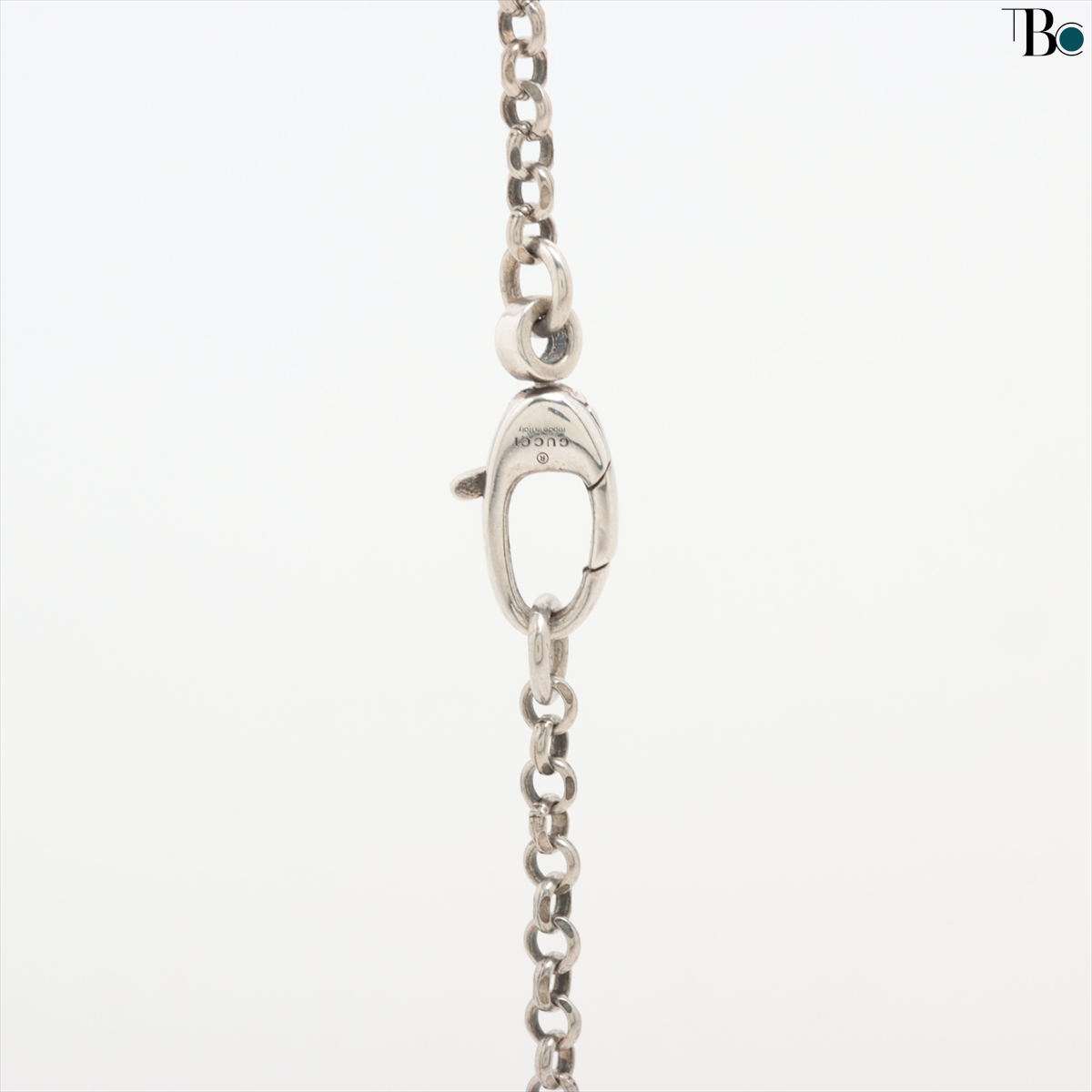Gucci GG silver neckalace