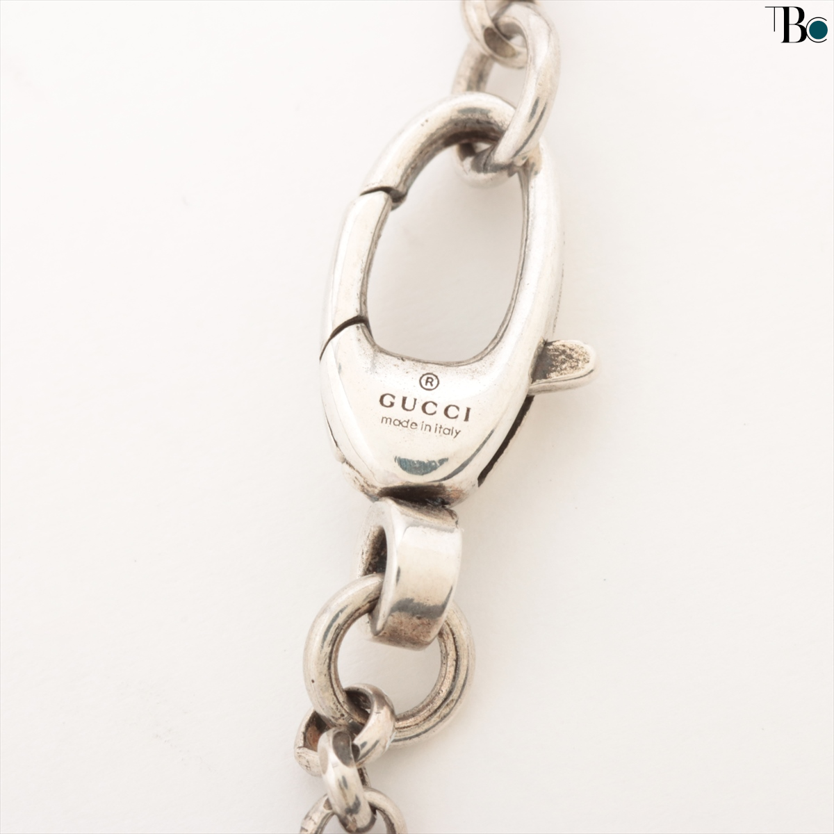 Gucci GG silver neckalace