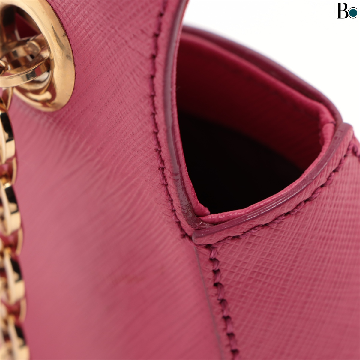 Ferragamo Ferragamo Gancini Leather Chain Shoulder
