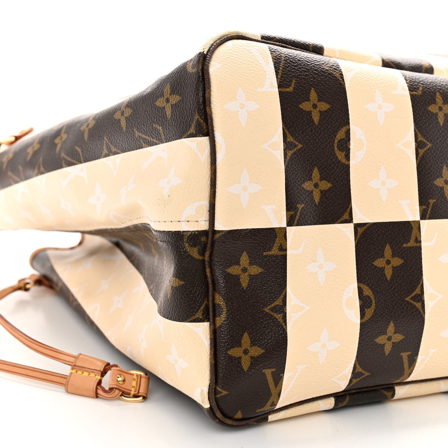 Preowned Louis Vuitton Limited Edition Neverful Rayures Tote Bag