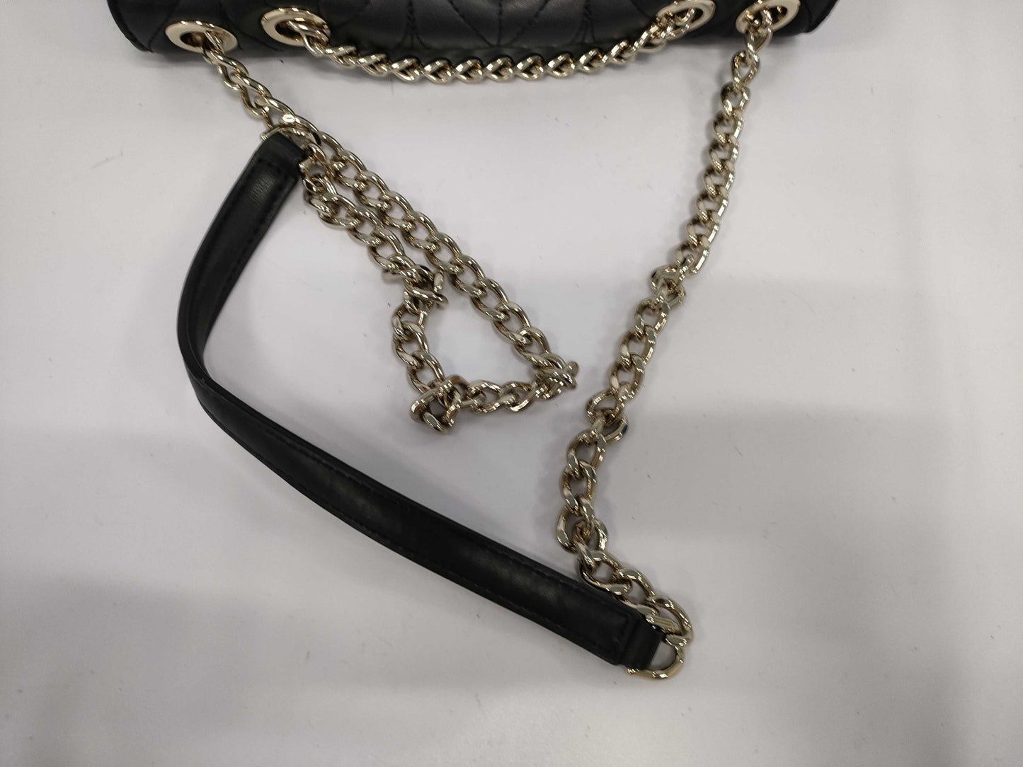 Preowned Kate Spade Black quilted Leather Crossbody Bag