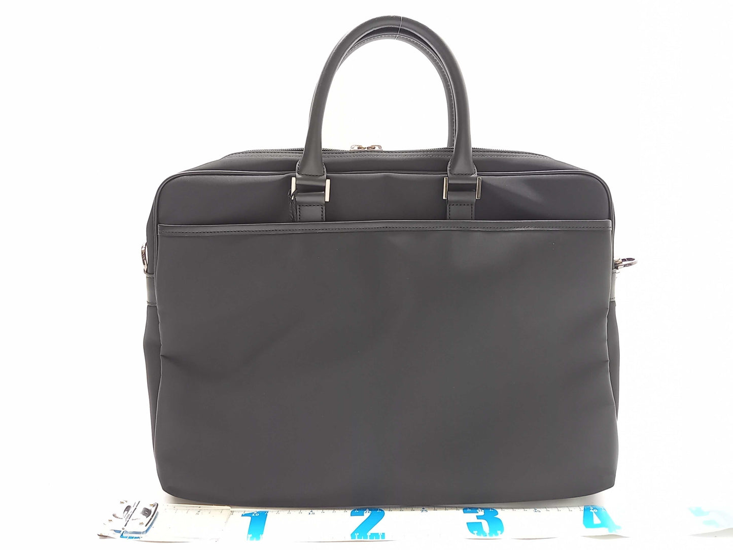 Brand New Burberry Nylon and Leather Briefcase with Strap