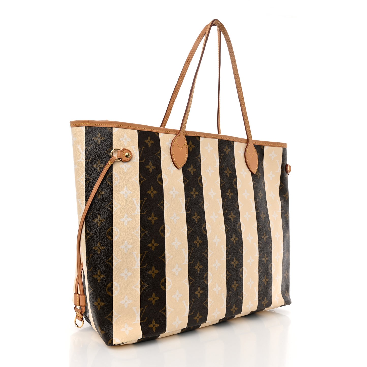 Preowned Louis Vuitton Limited Edition Neverful Rayures Tote Bag