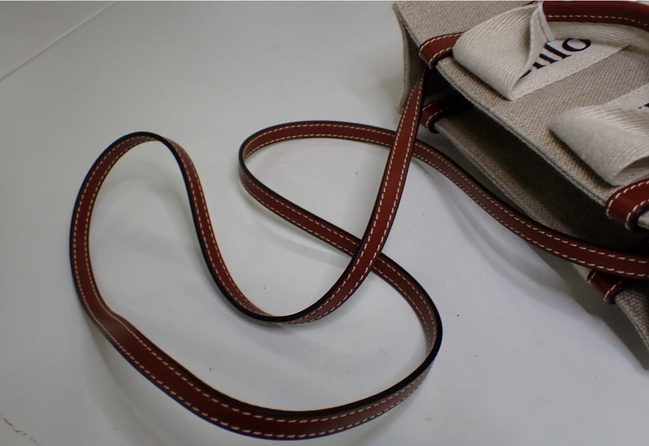 Brand New Chloe Woody Mini Tote 2Way